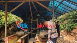Razia PETI Sarana Dibakar Pelaku Kabur Diduga Informasi Bocor