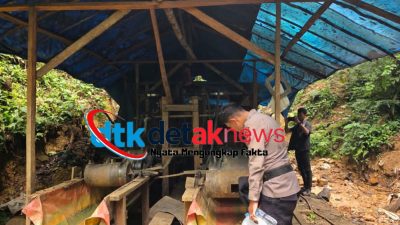Razia PETI Sarana Dibakar Pelaku Kabur Diduga Informasi Bocor