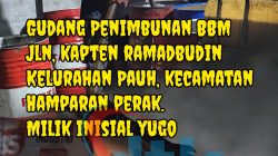 Diduga Beroperasi Bebas, Gudang BBM Ilegal di Hamparan Perak Disorot Warga