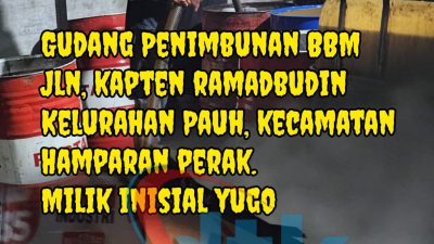 Diduga Beroperasi Bebas, Gudang BBM Ilegal di Hamparan Perak Disorot Warga